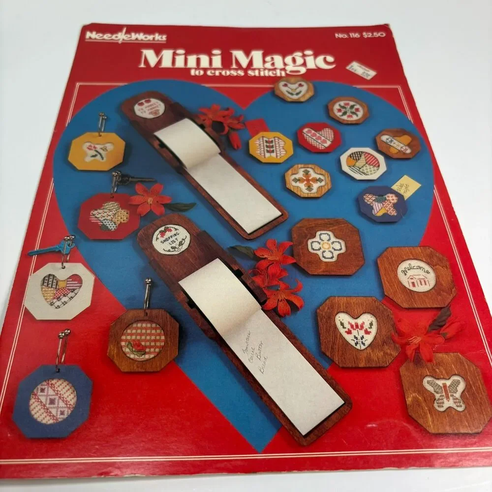 Vintage NeedleWorks Mini Magic to Cross Stitch Pattern Booklet No. 116